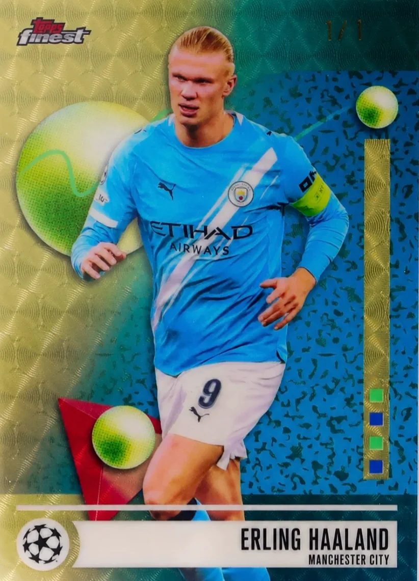 Haaland Topps Finest 1/1