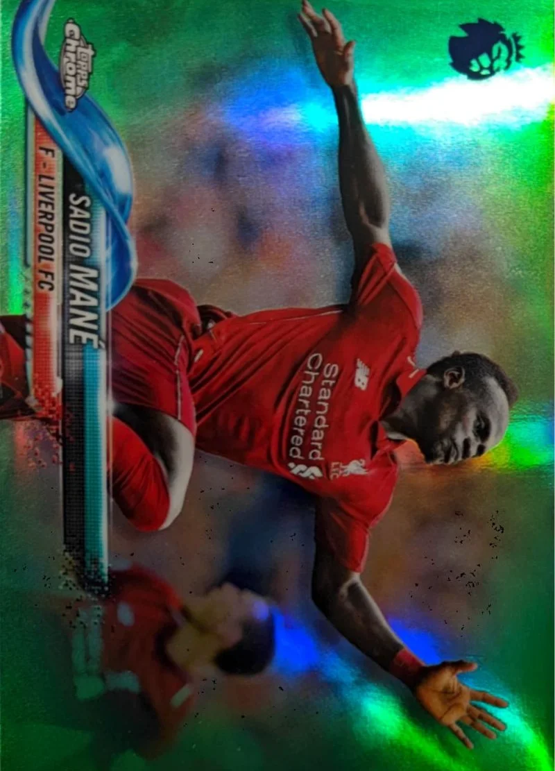 2018 Sadio Mane Permier League Chrome Green