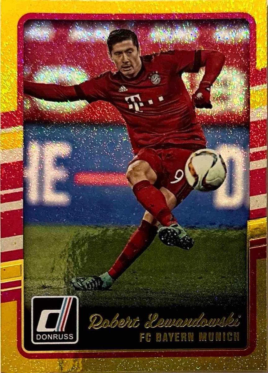 2016 Robert Lewandowski Donruss Gold