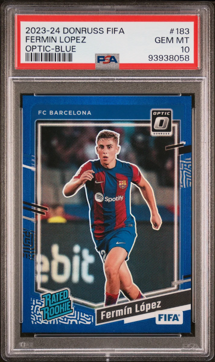 2023-24 Fermin Lopez Donruss Optic Blue