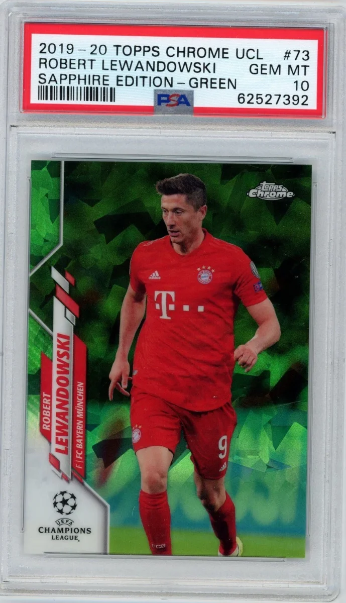 2019-20 Robert Lewandowski Sapphire Green