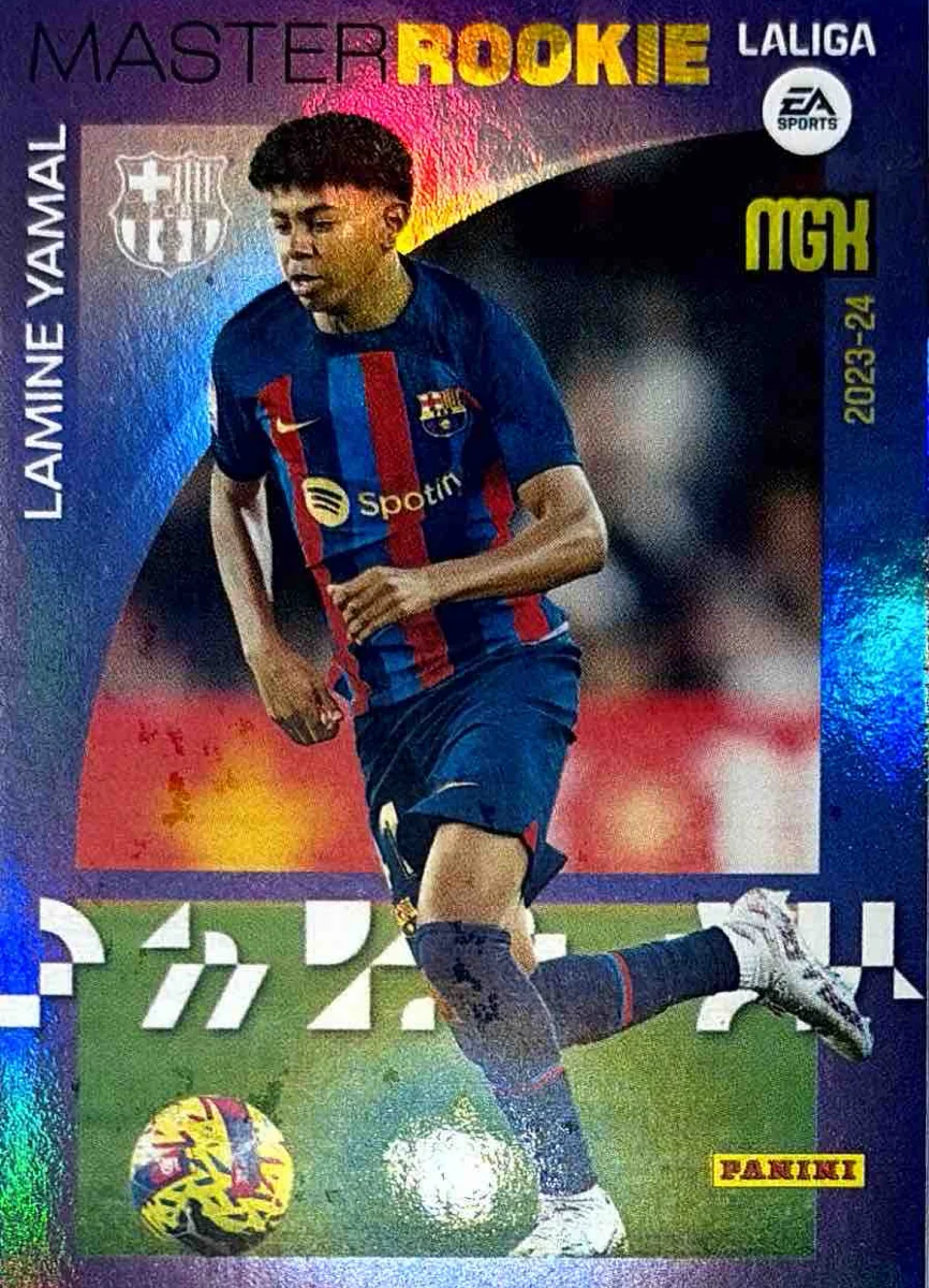 2023-24 Lamine Yamal Panini Megacracks Master Rookie RC