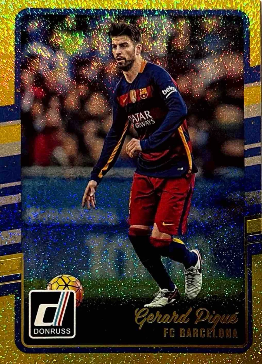 2016 Gerard Pique Donruss Gold