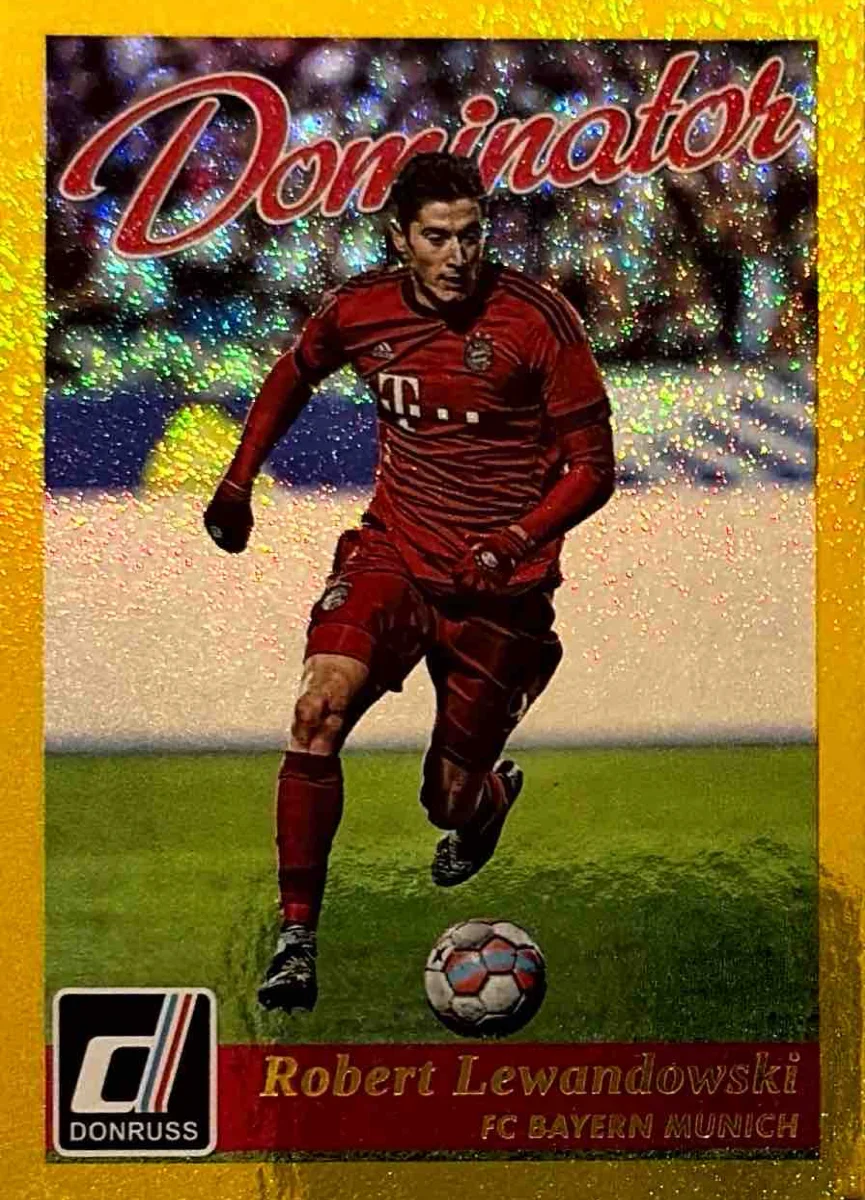 2016 Robert Lewandowski Donruss Dominator Gold