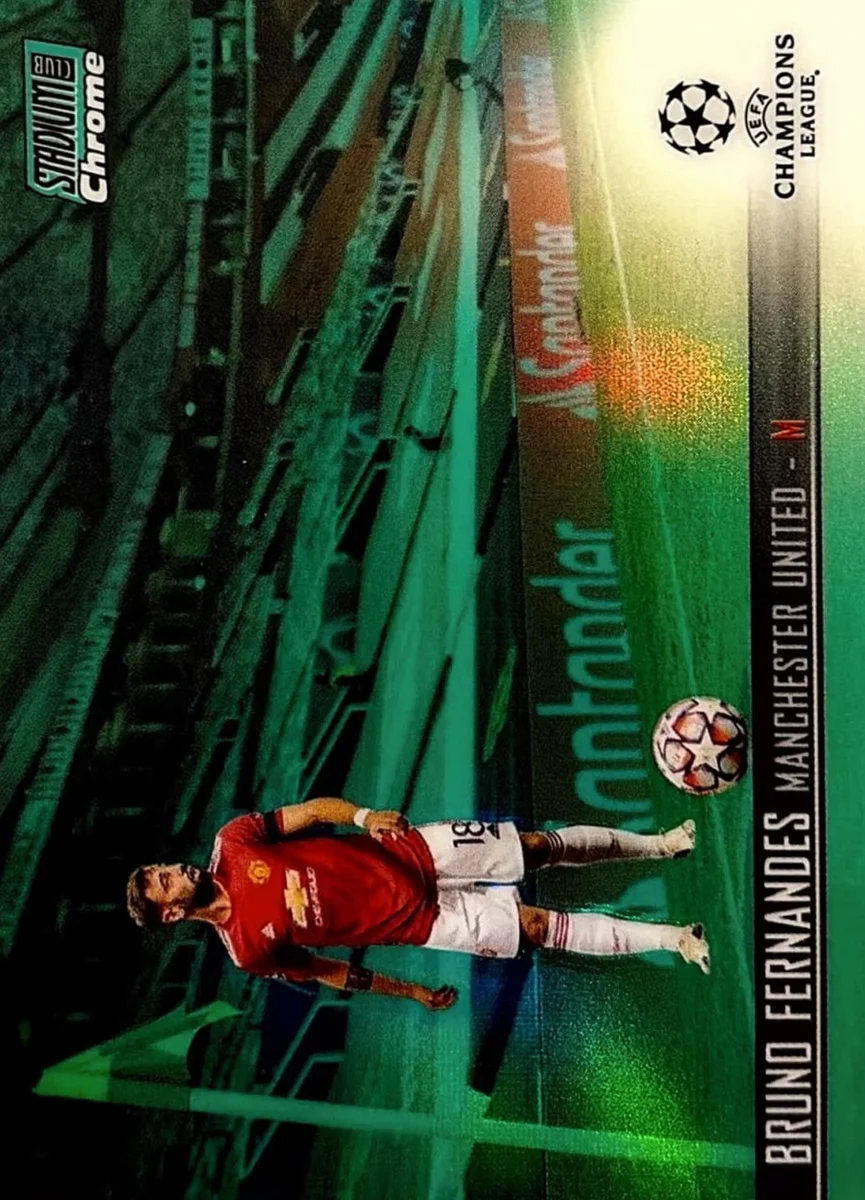 2020 Bruno Fernandes Stadium Club Green