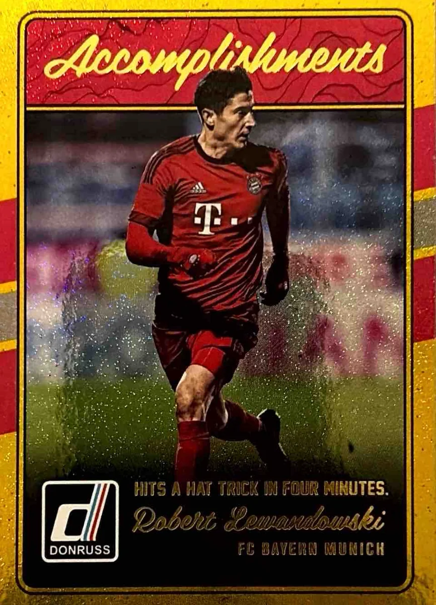 2016 Robert Lewandowski Donruss Accomplisments Gold