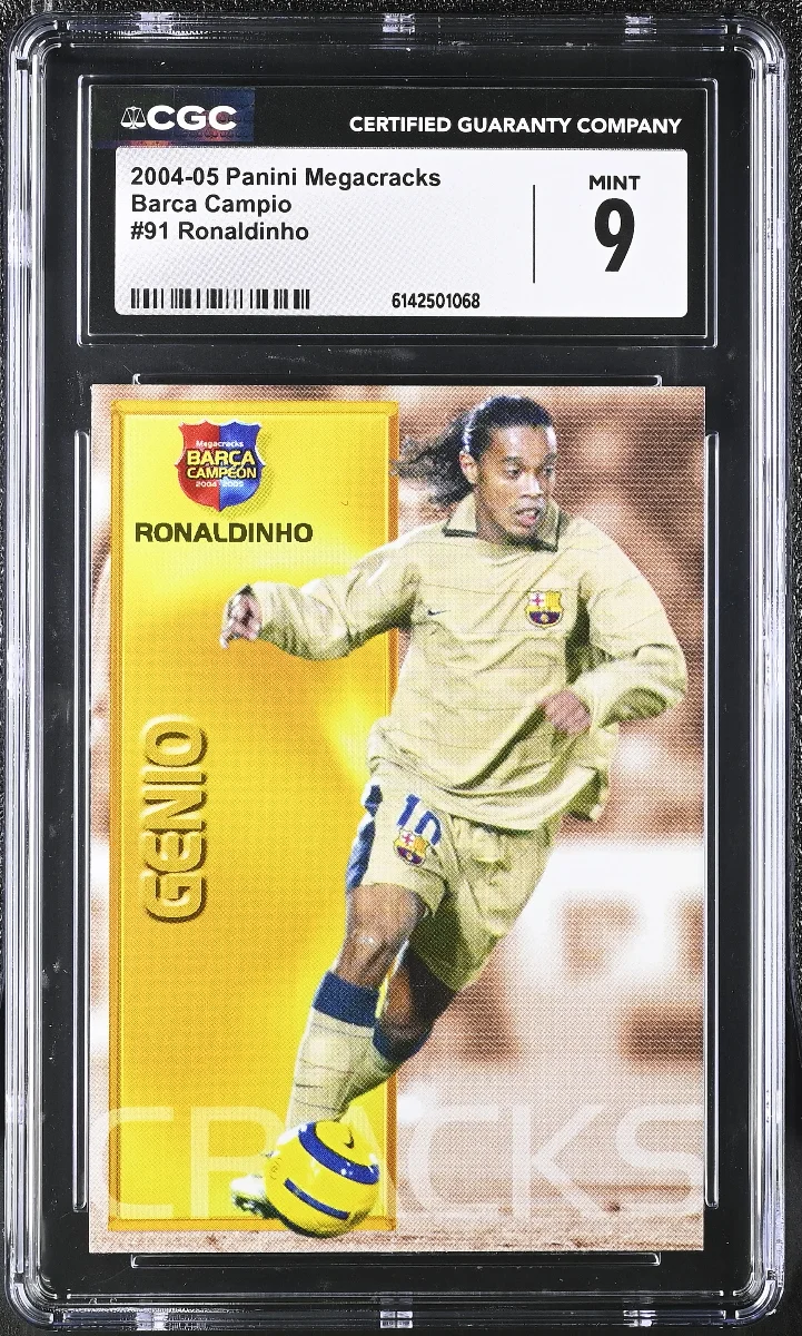 2004-2005 Ronaldinho Mega Cracks Braca Campio #91