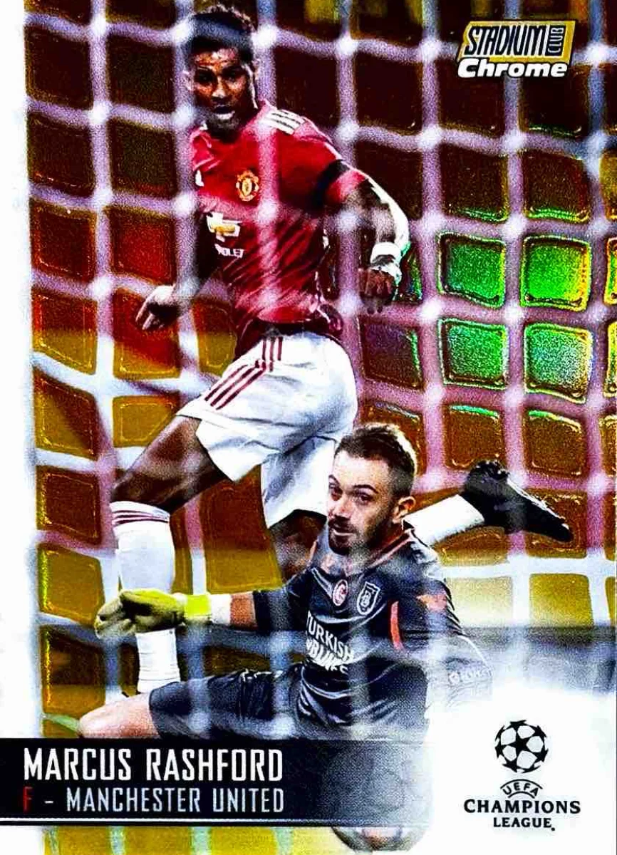 2020 Marcus Rashford Stadium Club Gold