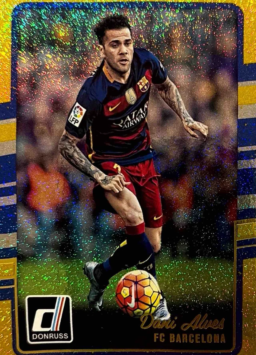 2016 Dani Alves Donruss Gold