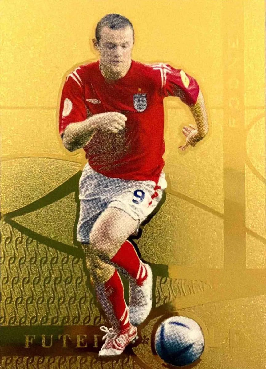 2005 Wayne Rooney Futera Gold