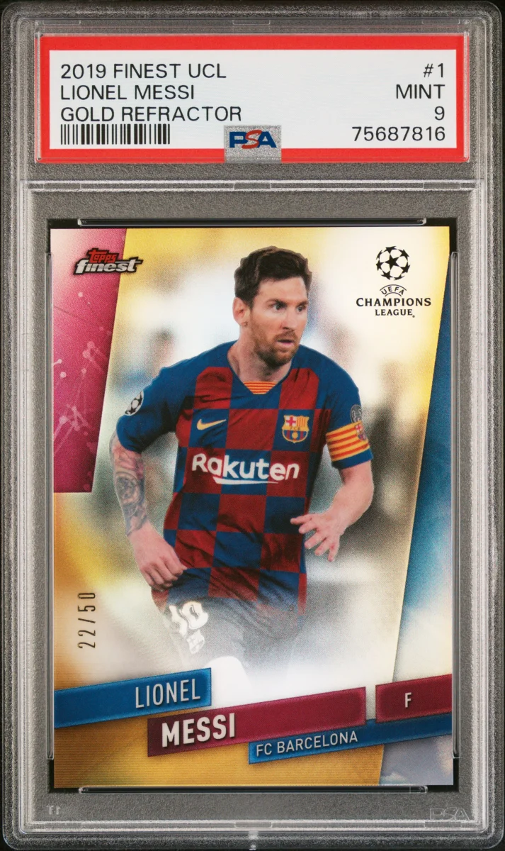 2019 Lionel Messi Finest Gold