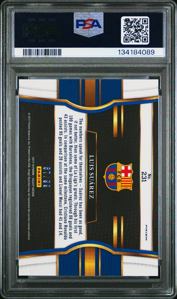 2017 Luis Suarez Select White back