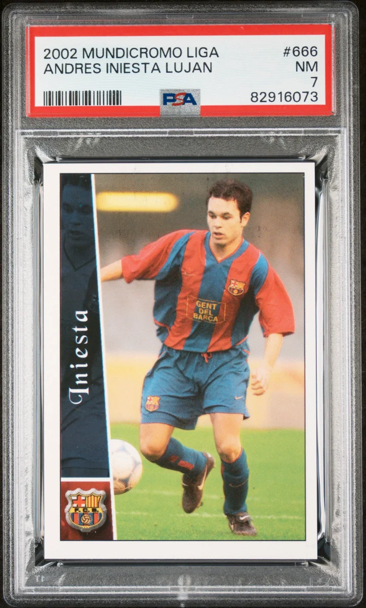 2002 Andres Iniesta Mundichromo RC