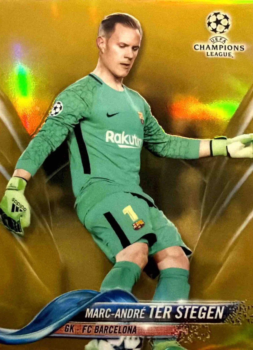 2017 Ter Stegen Chrome Gold