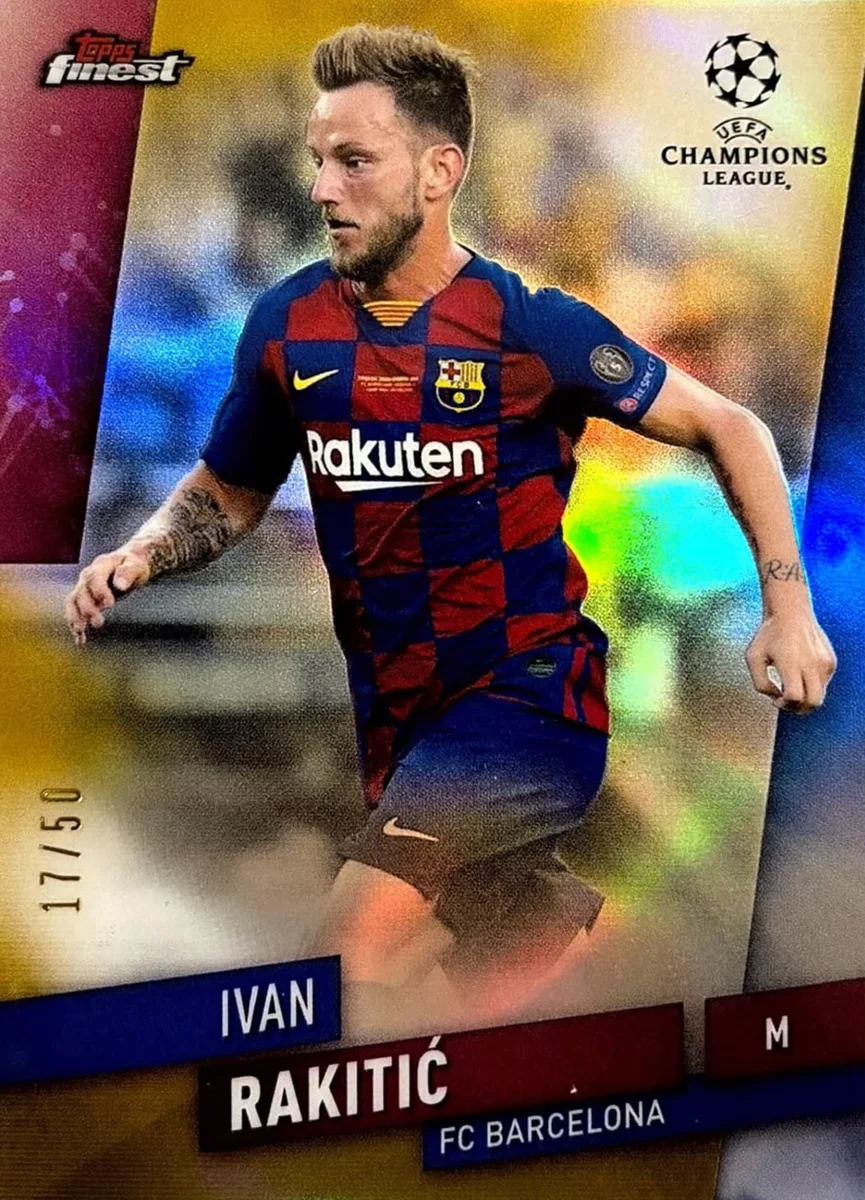 2019 Ivan Rakitic Finest Gold