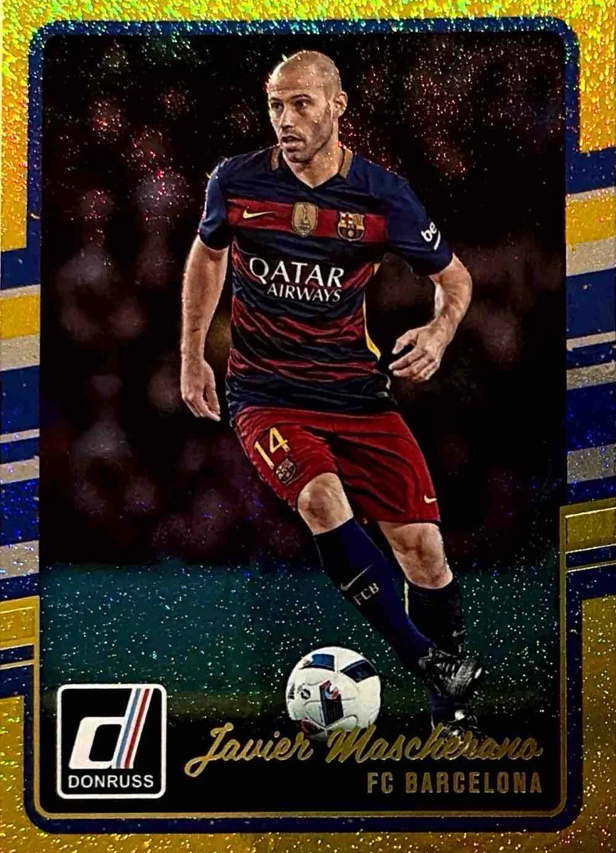 2016 Javier Mascherano Donruss Gold