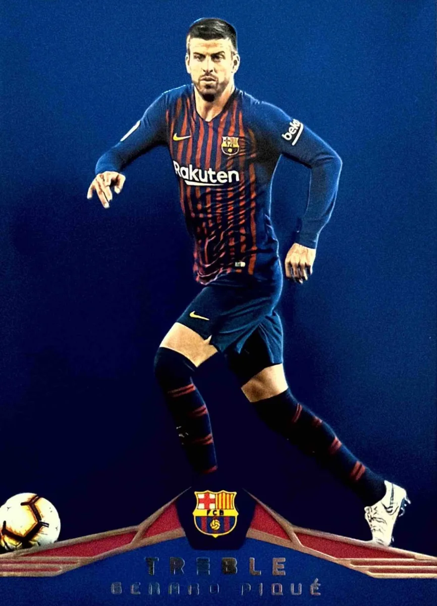 2018 Gerard Pique Treble Blue