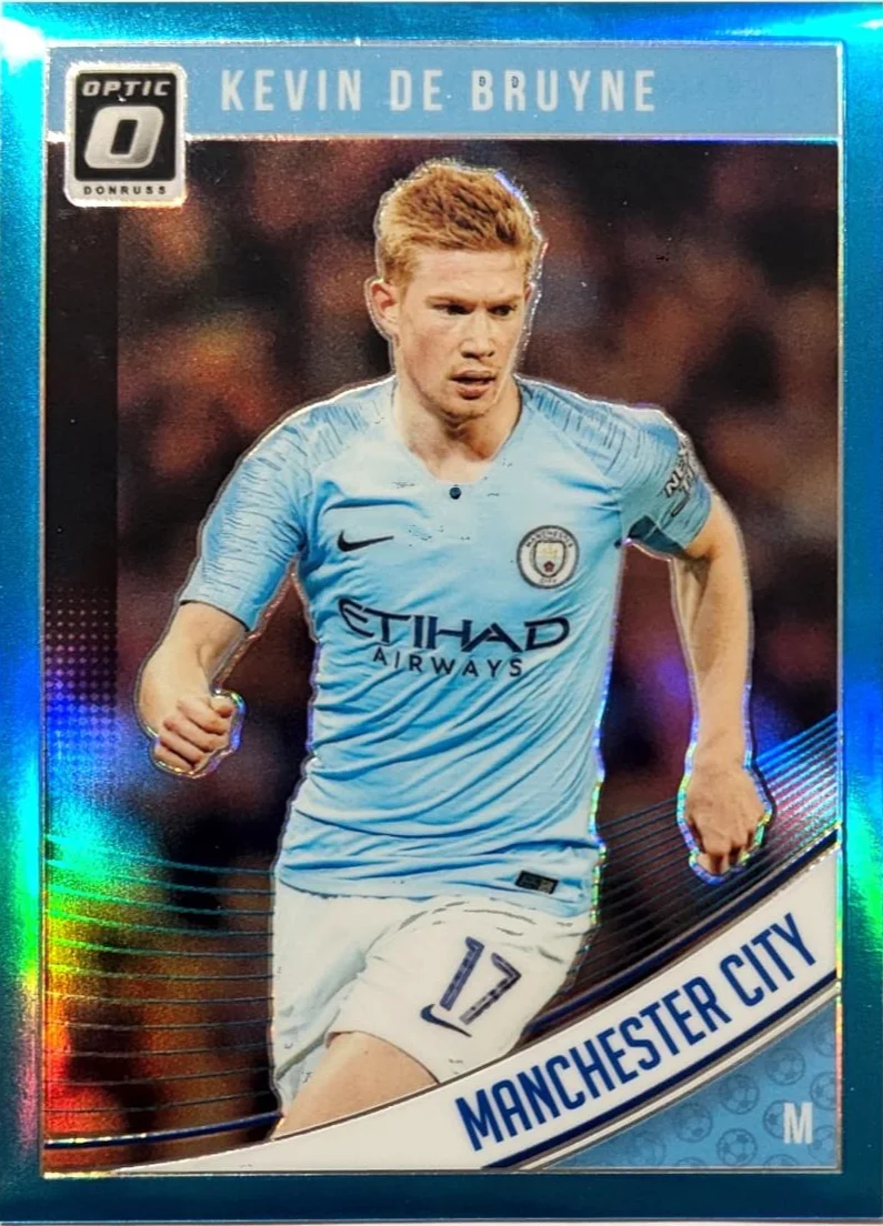 2018 Kevin De Bruyne Donruss Optic Aqua