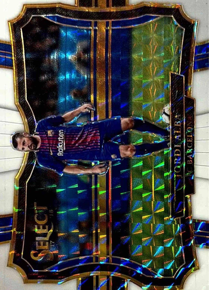 2017 Jordi Alba Select White Prizm