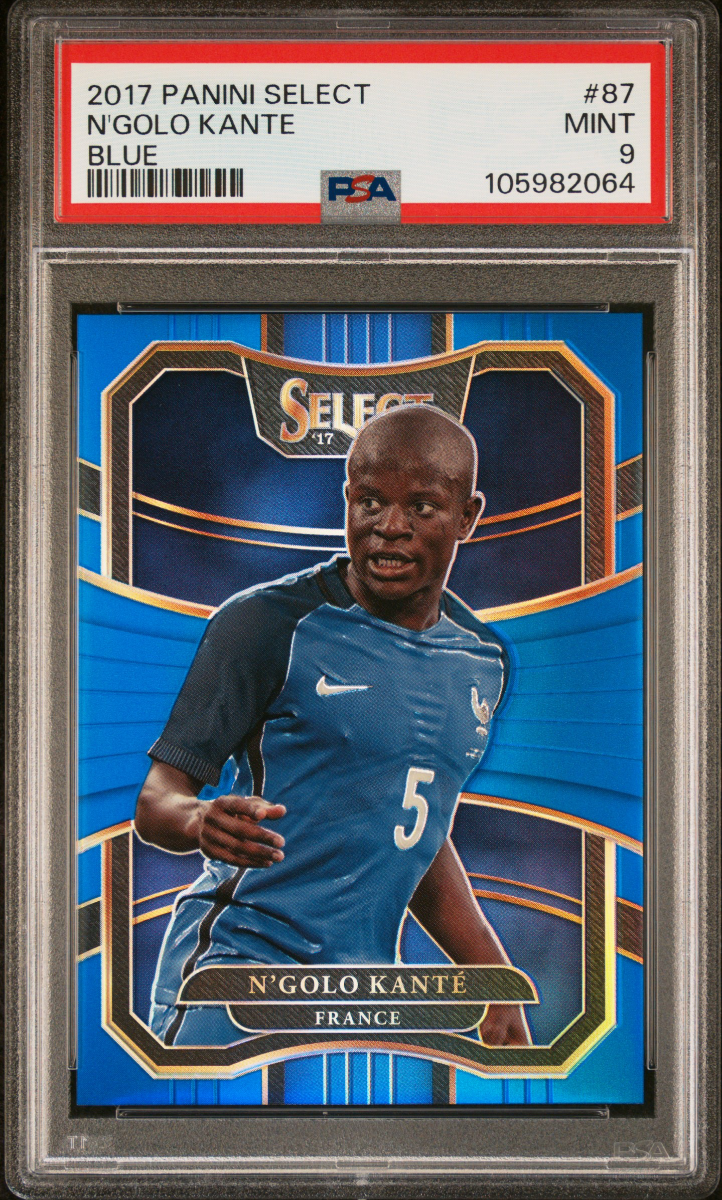 2017 PANINI SELECT N'GOLO KANTE BLUE