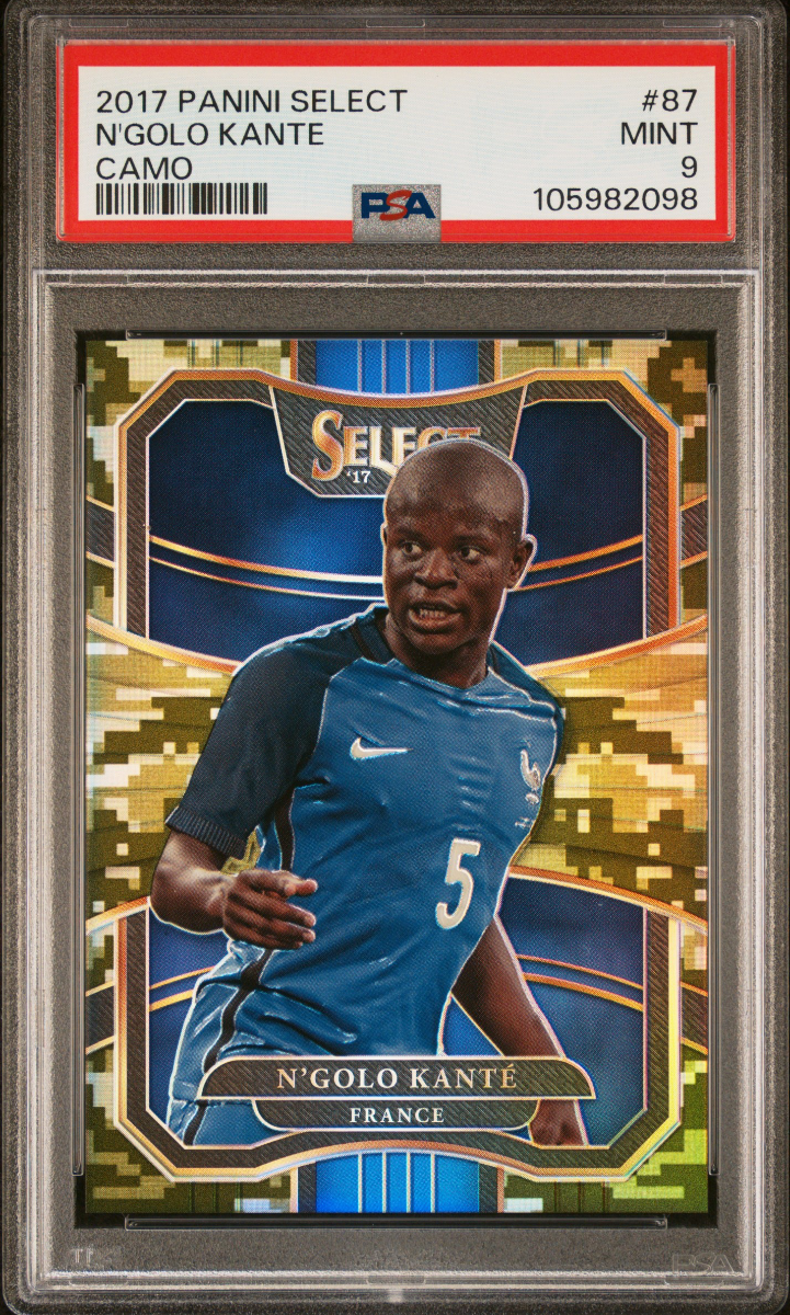 2017 PANINI SELECT N'GOLO KANTE CAMO