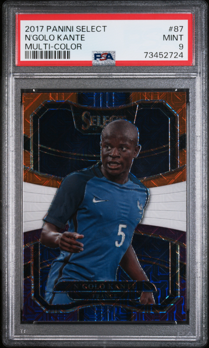 2017 PANINI SELECT N'GOLO KANTE MULTI-COLOR