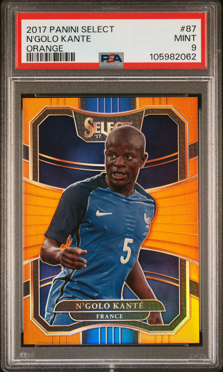 2017 PANINI SELECT N'GOLO KANTE ORANGE