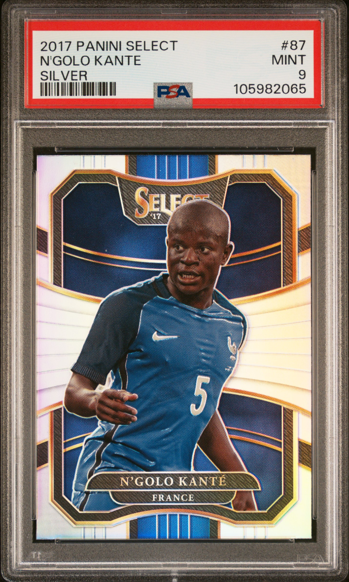 2017 PANINI SELECT N'GOLO KANTE SILVER