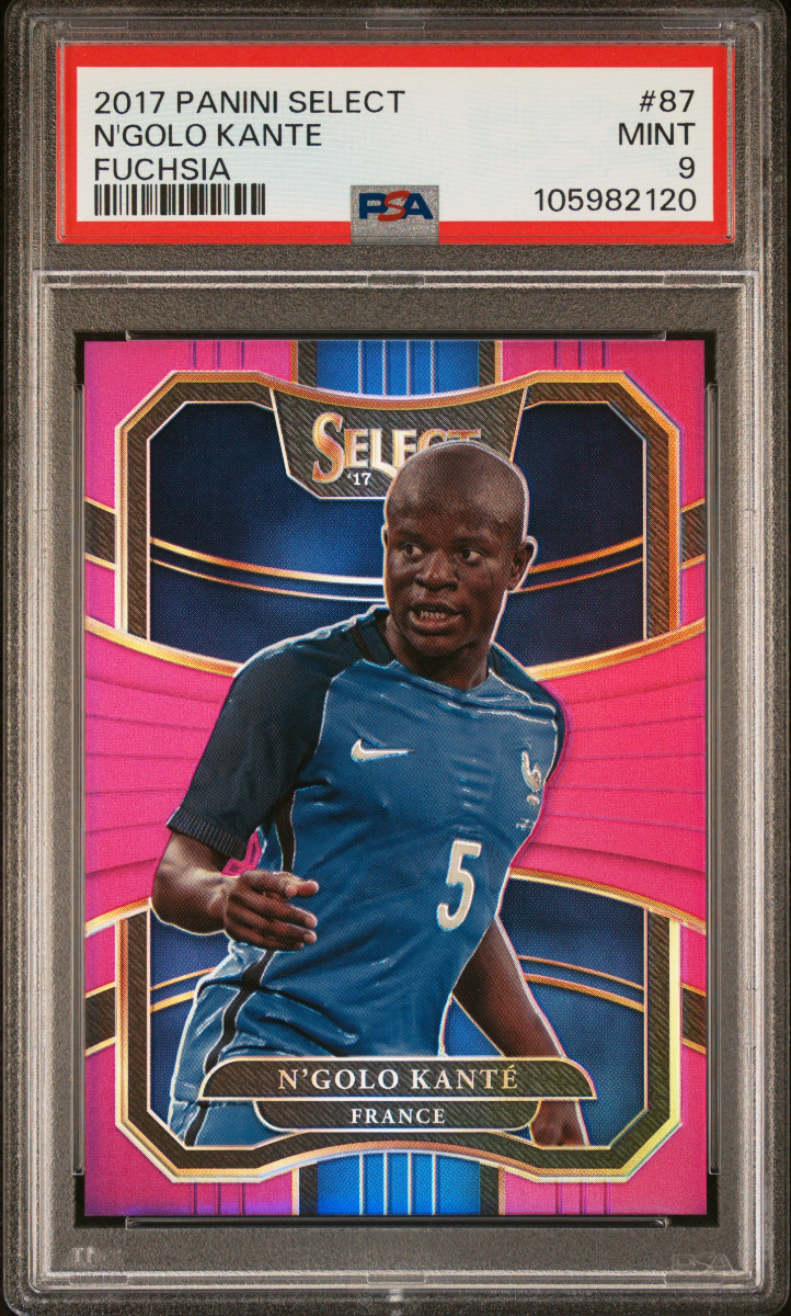 2017 PANINI SELECT N'GOLO KANTE FUCHSIA
