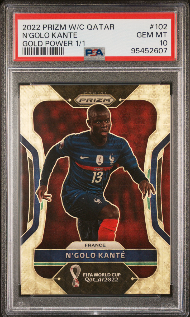 2022 PRIZM W/C QATAR N'GOLO KANTE GOLD POWER 1/1