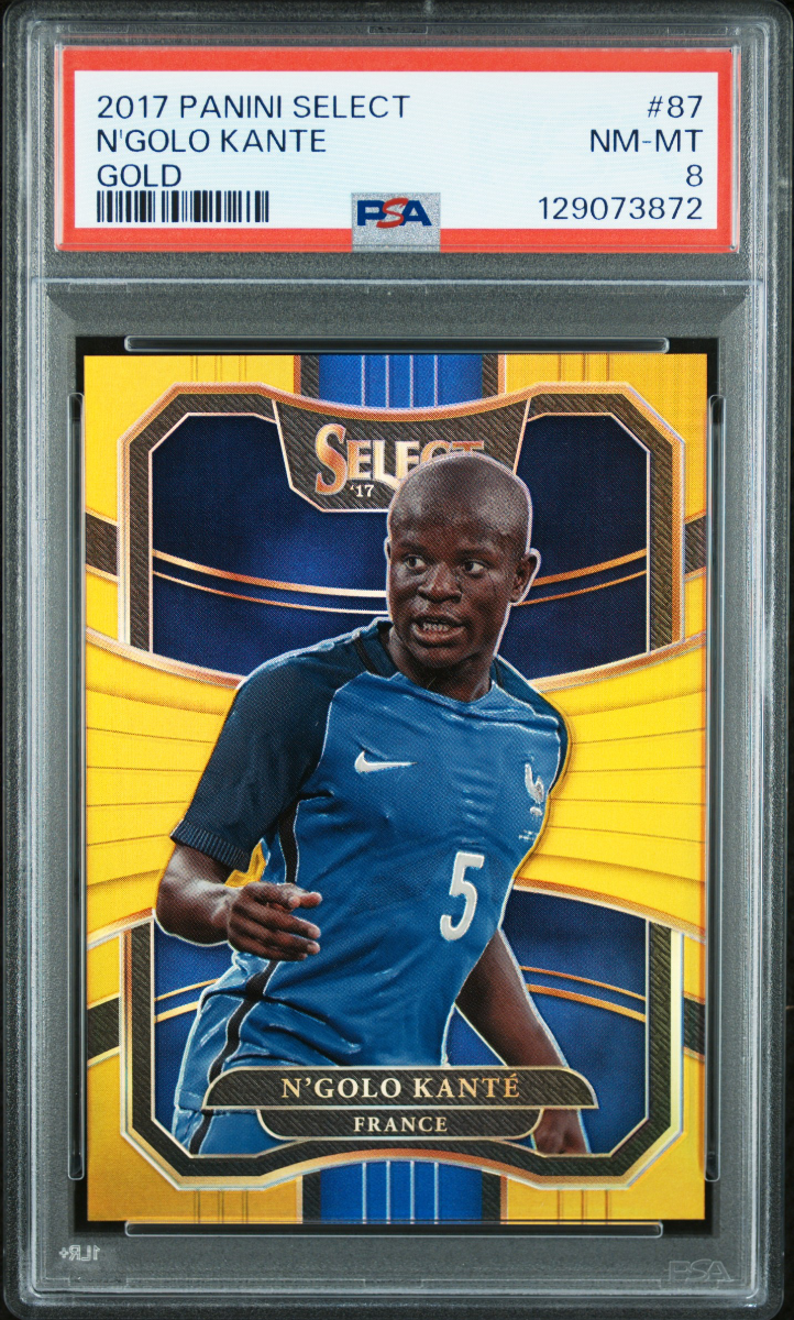 2017 PANINI SELECT N'GOLO KANTE GOLD