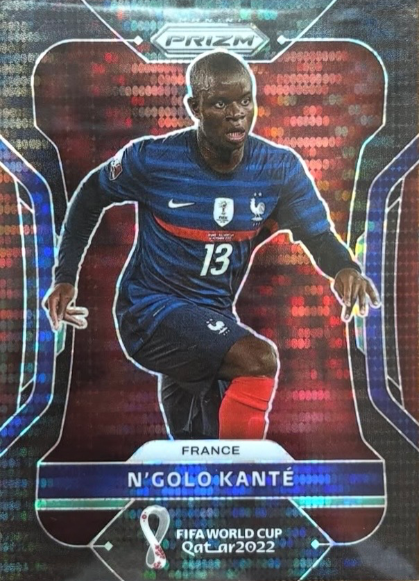 2022 Panini Prizm W/C Qatar N’golo Kanté Black 1/1