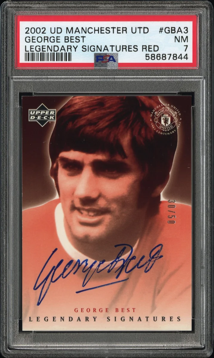 George Best 2002 Upper Deck Auto