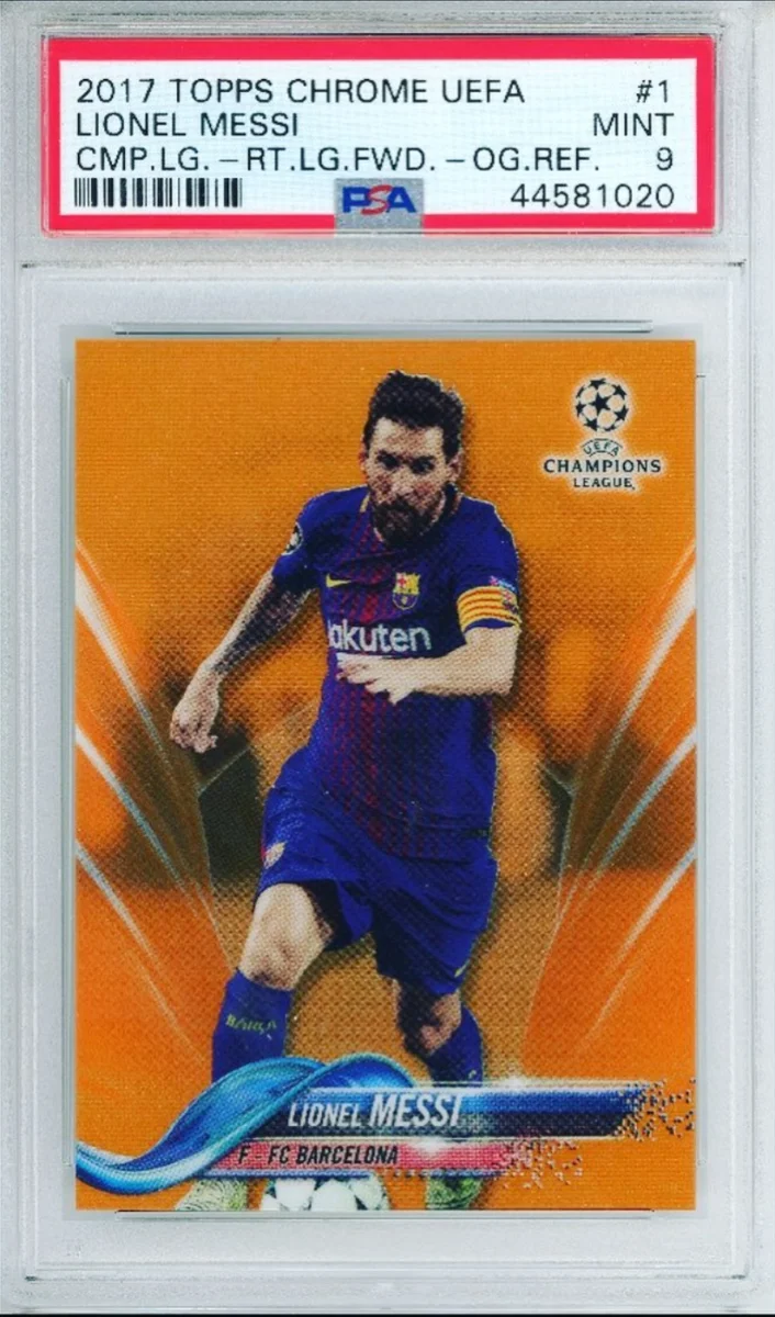 Lionel Messi 2017 Topps Chrome