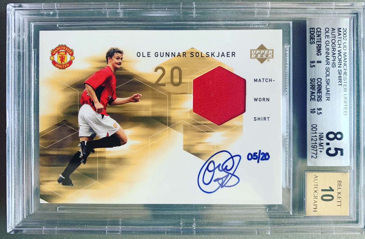 Ole Gunnar Solskjaer 2002 Upper Deck