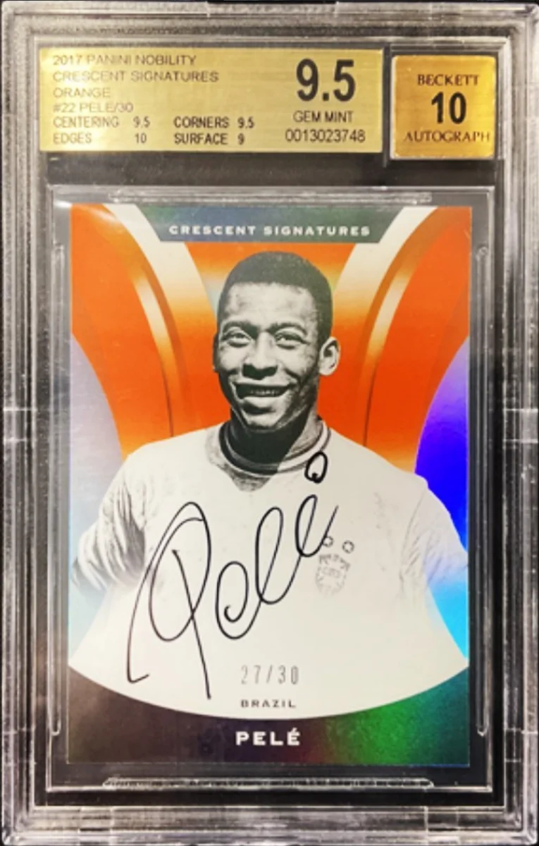 Pele 2017 Panini Nobility /30