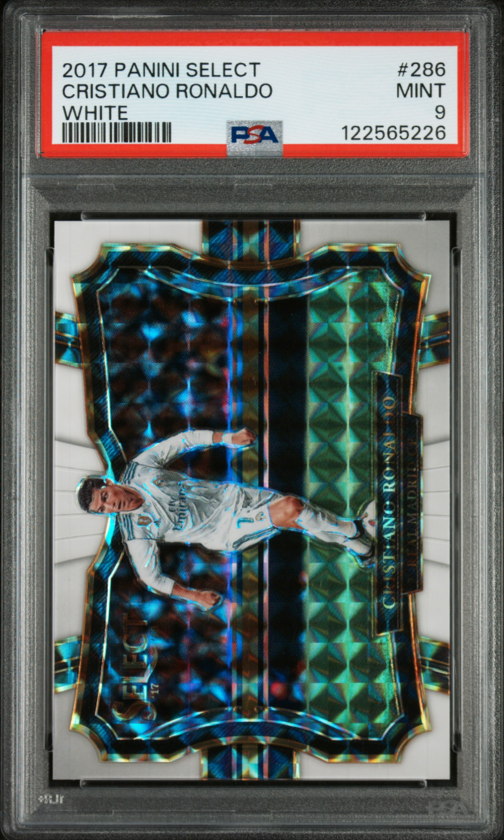 Cristiano Ronaldo 2017 Panini Select Field Level White /99