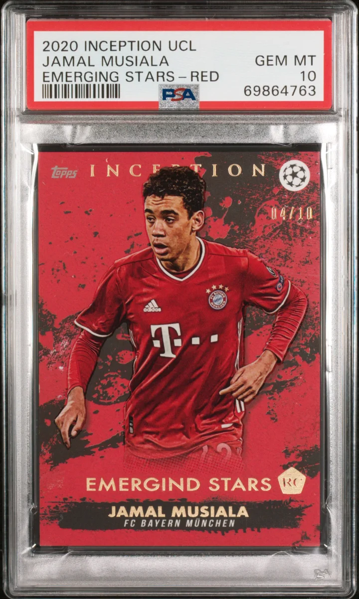 Jamal Musiala - 2020 Topps Inception - Red /10