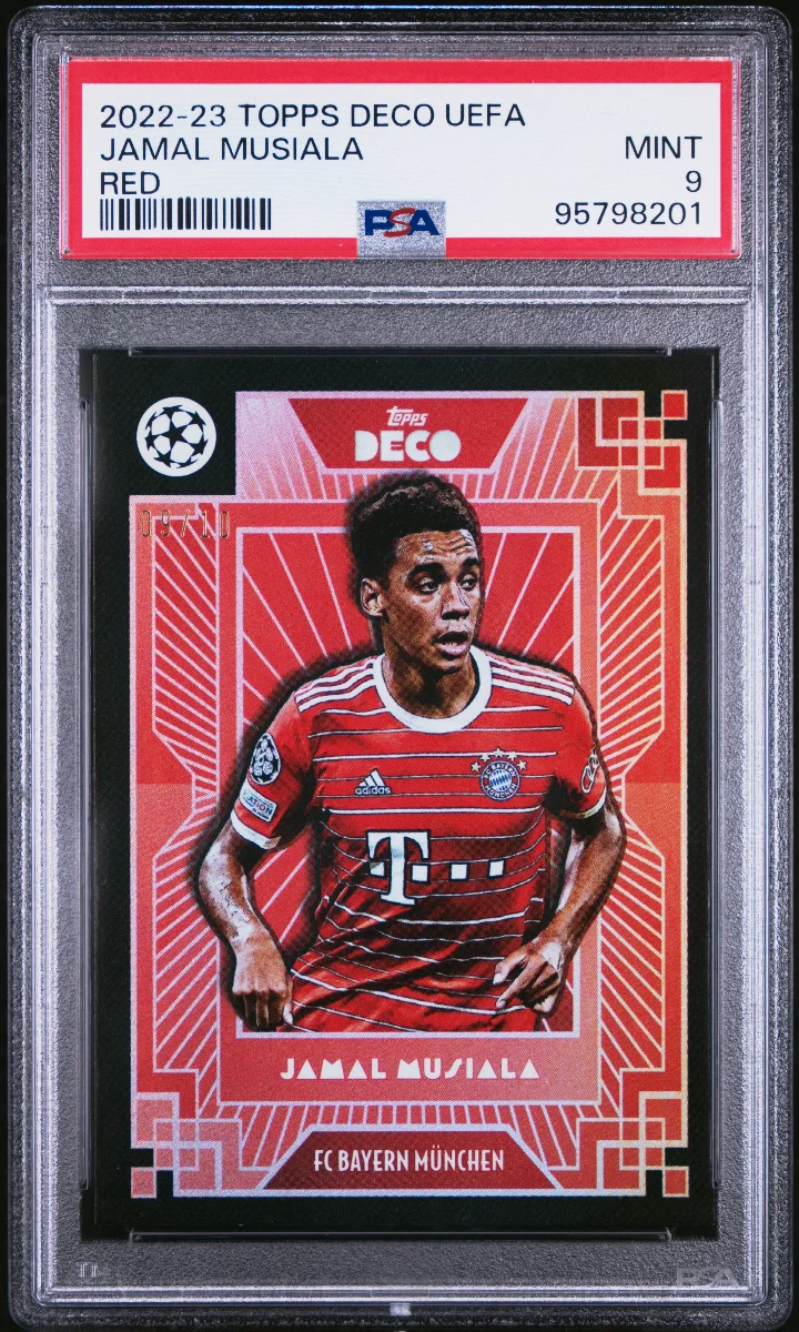 Jamal Musiala - 2022 Topps Deco - Red /10