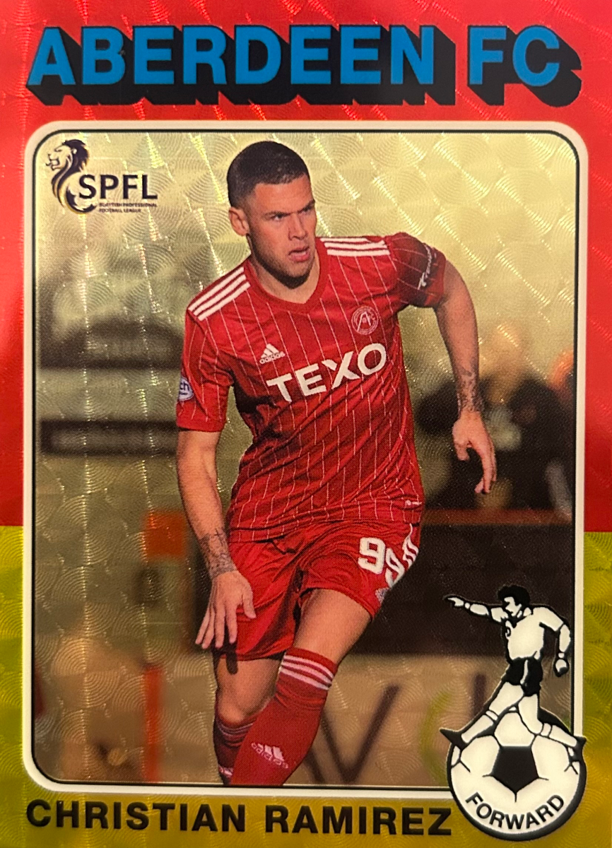 Christian Ramirez 1975 1/1 Superfractor