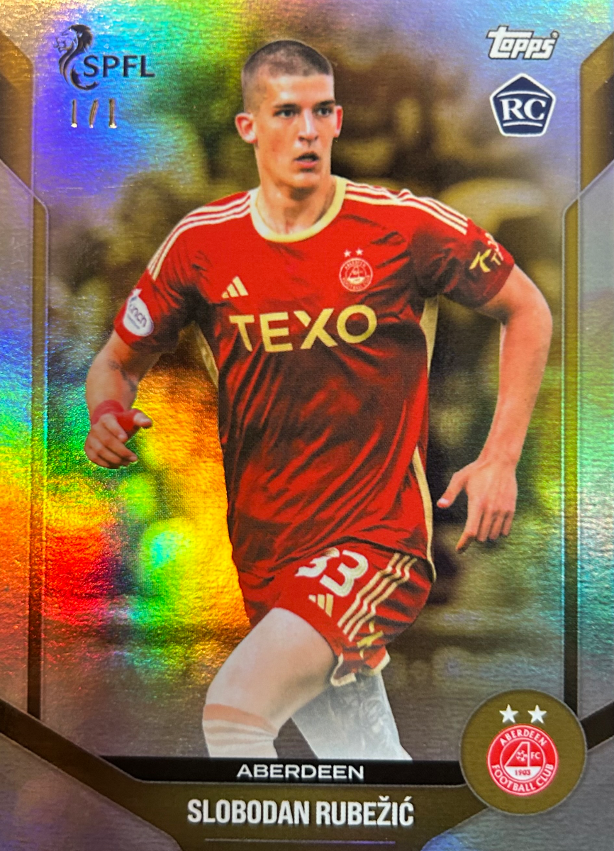 Slobodan Rubezic 1/1 Gold