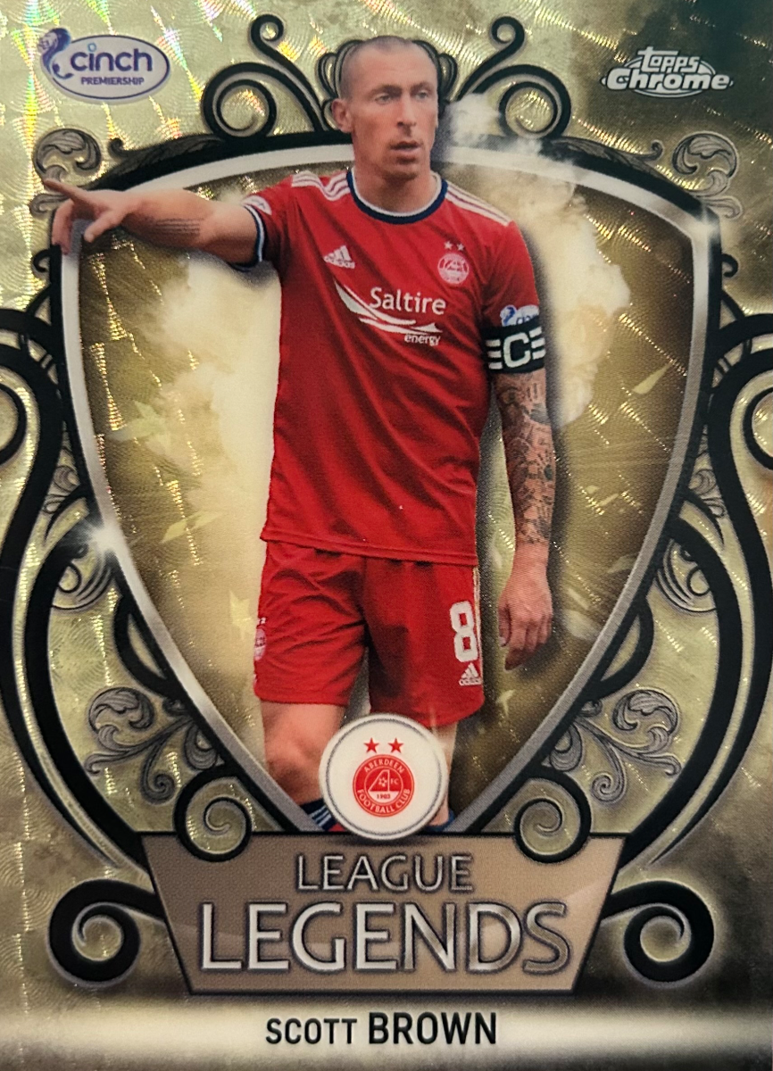 Scott Brown League Legends 1/1 Superfractor