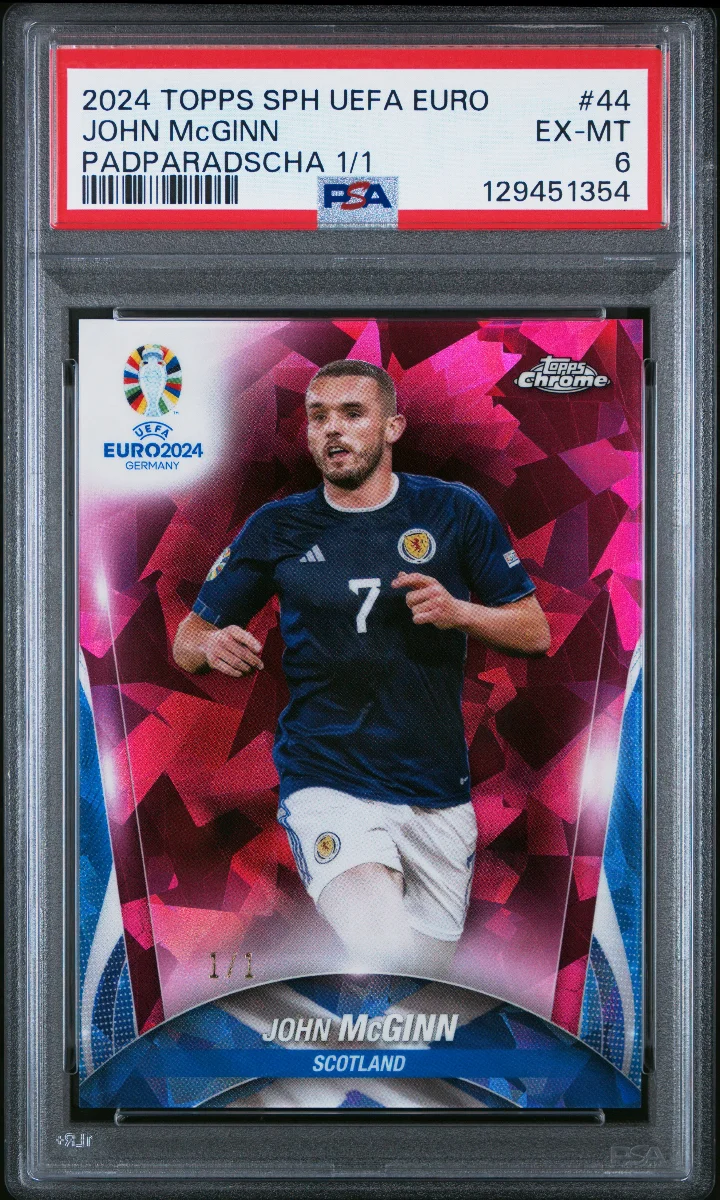 John McGinn 1/1 Padparadscha