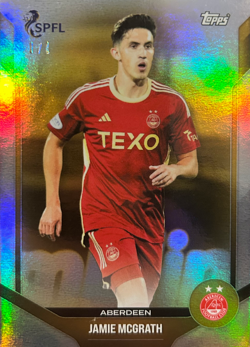 Jamie McGrath 1/1 Gold