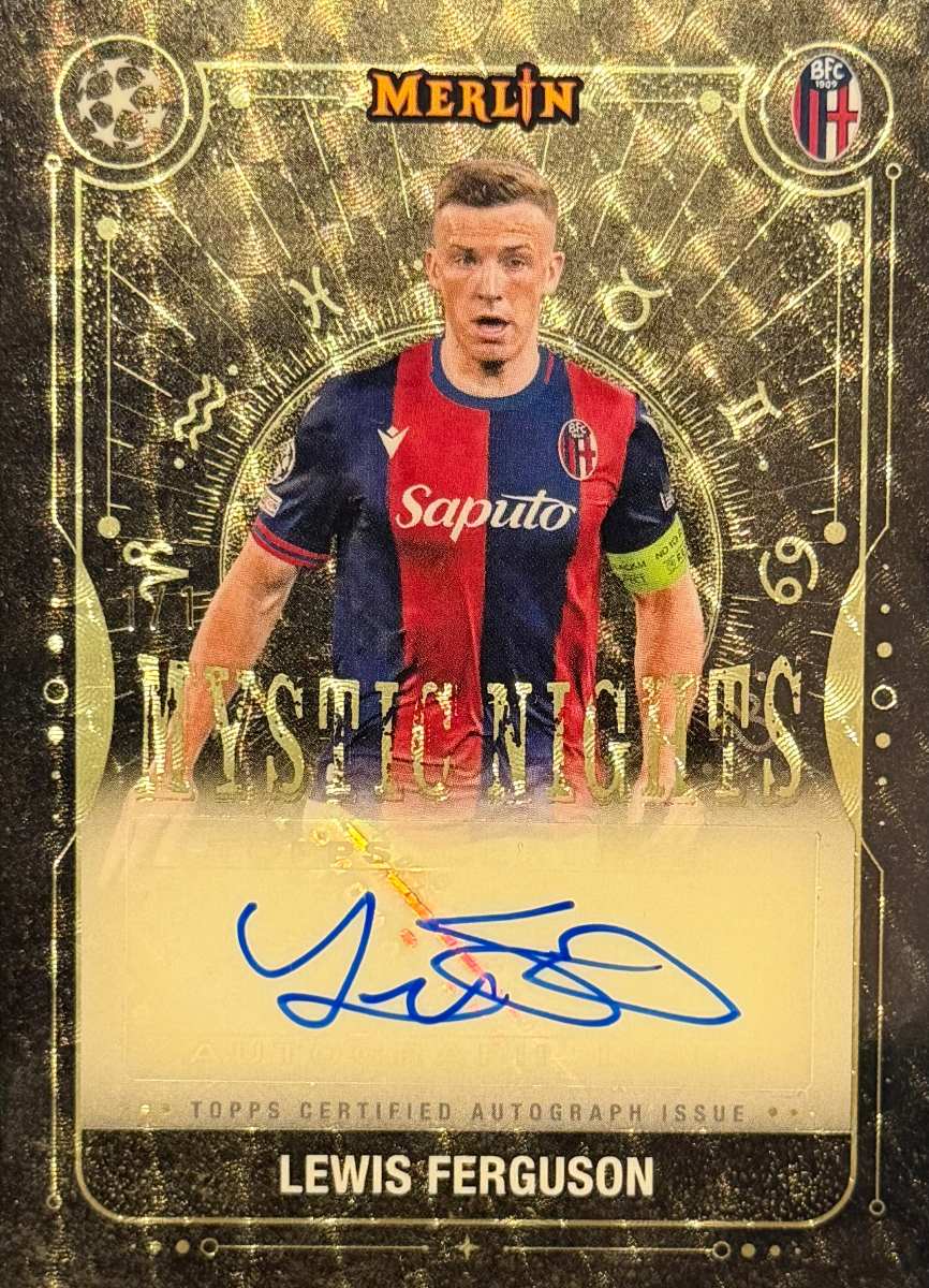 Lewis Ferguson Mystic Nights Autograph 1/1 Superfractor 
