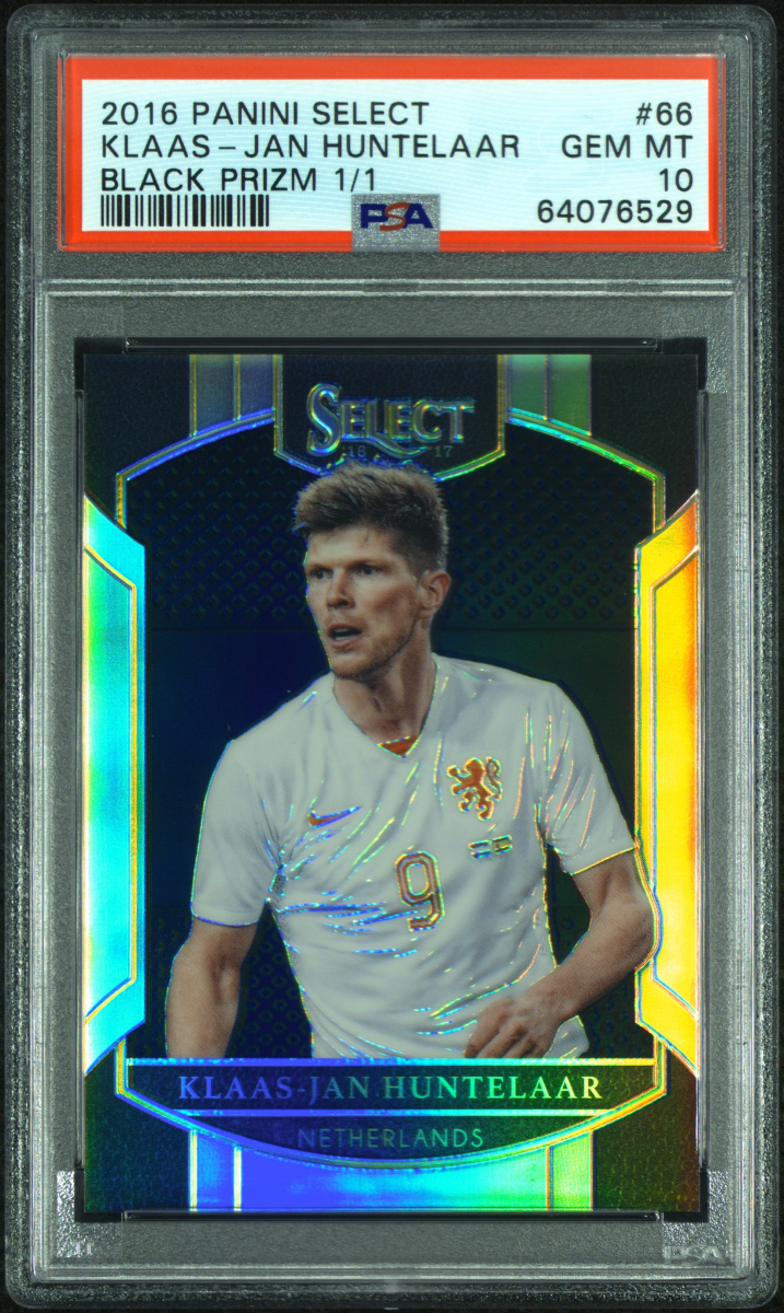 2016 Panini Select Klaas-Jan Huntelaar Black Prizm 1/1