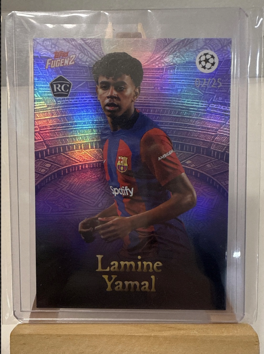 Lamine Yamal RC: Topps Fugenz, 02/25