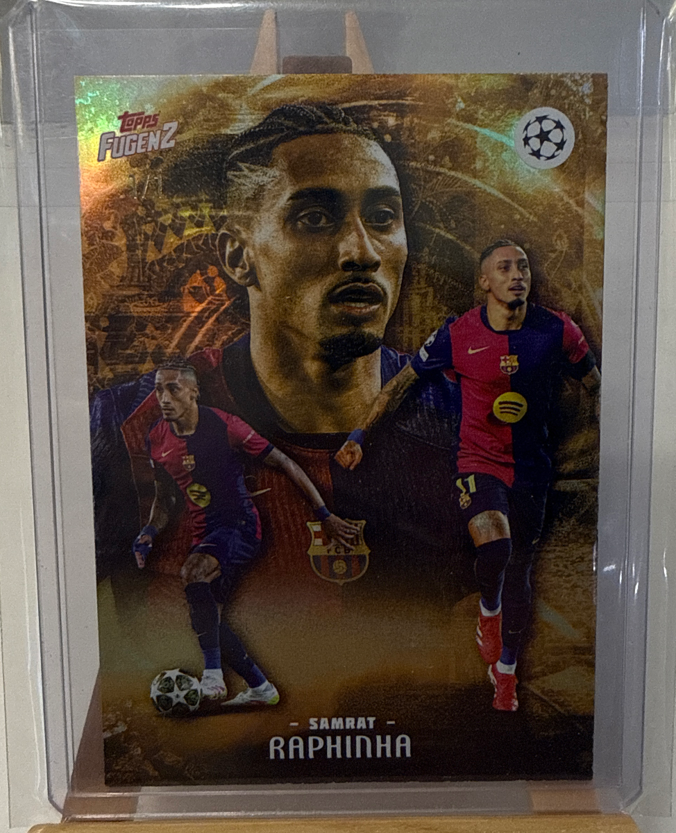 Raphinha: Topps Fugenz, 1/1 