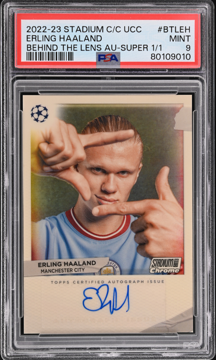 Topps SCC 2022 - Erling Haaland - Behind the Lens - Superfractor 1/1