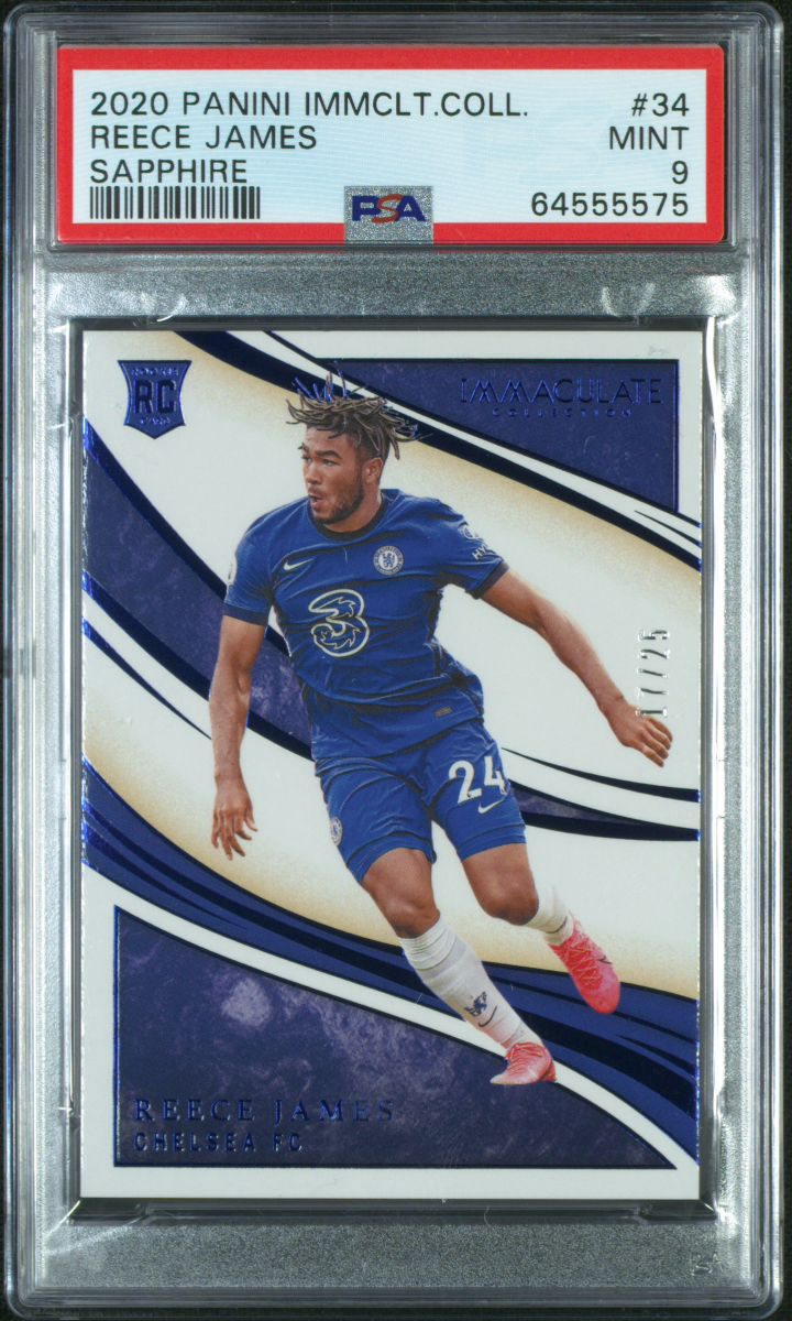Reece James 2020 Panini Immaculate Collection Sapphire